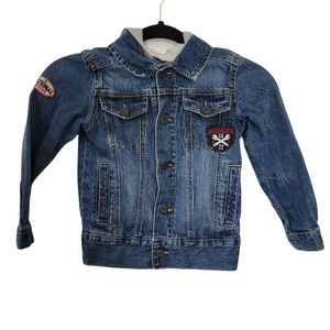 Old Navy XS Hooded Jean Jacket